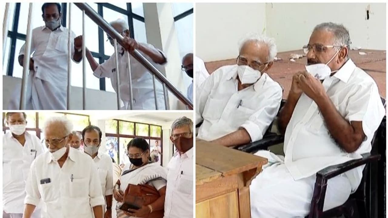 എൻസിപി നേതൃയോഗത്തിൽ അടിപിടി, ശശീന്ദ്രനെതിരെ ബഹളം, മിണ്ടാതെ ടിപി പീതാംബരൻ