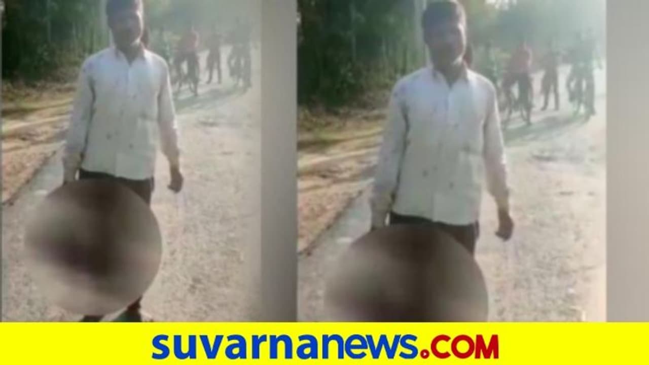 ಹೆತ್ತ ಮಗಳ ತಲೆ ಕಡಿದು ಪೊಲೀಸ್ ಸ್ಟೇಷನ್ಗೆ ಬಂದ ಹೆತ್ತ ಮಗಳ ತಲೆ ಕಡಿದು ಪೊಲೀಸ್ ಸ್ಟೇಷನ್ಗೆ ಬಂದ