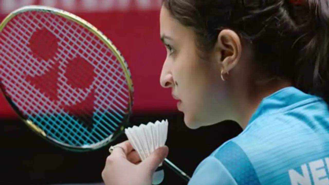 Saina Teaser:'करछी तवे के बदले पकड़ी मैनें तलवार', सामने वाले को चित करने आई 'Saina Nehwal' Saina Teaser:'करछी तवे के बदले पकड़ी मैनें तलवार', सामने वाले को चित करने आई 'Saina Nehwal'