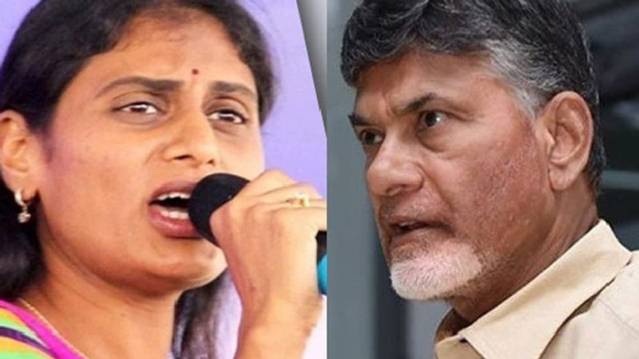 ఆస్తులు, పదవి ఇవ్వకుండా జగన్ మోసం.. షర్మిల రోడ్డున పడ్డారు: చంద్రబాబు సంచలన వ్యాఖ్యలు ఆస్తులు, పదవి ఇవ్వకుండా జగన్ మోసం.. షర్మిల రోడ్డున పడ్డారు: చంద్రబాబు సంచలన వ్యాఖ్యలు