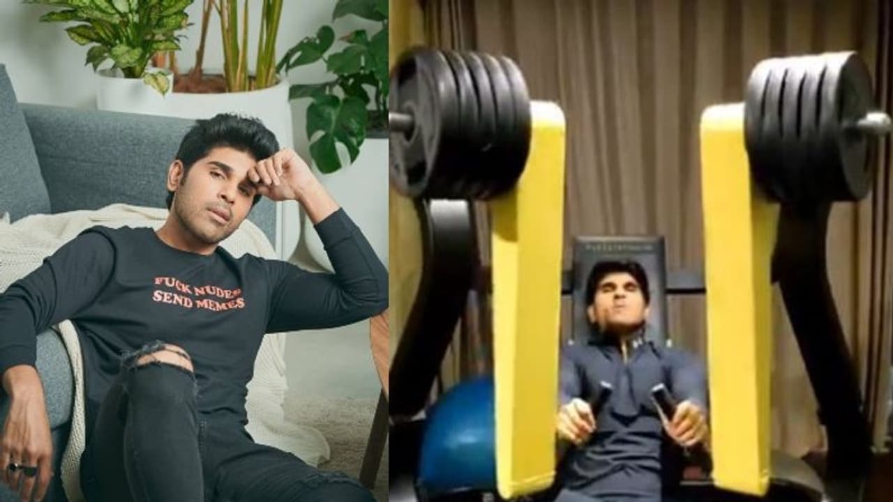 జిమ్లో రేర్ బెంచ్ మార్క్ చేరుకున్న అల్లు శిరీష్.. వీడియో వైరల్ జిమ్లో రేర్ బెంచ్ మార్క్ చేరుకున్న అల్లు శిరీష్.. వీడియో వైరల్