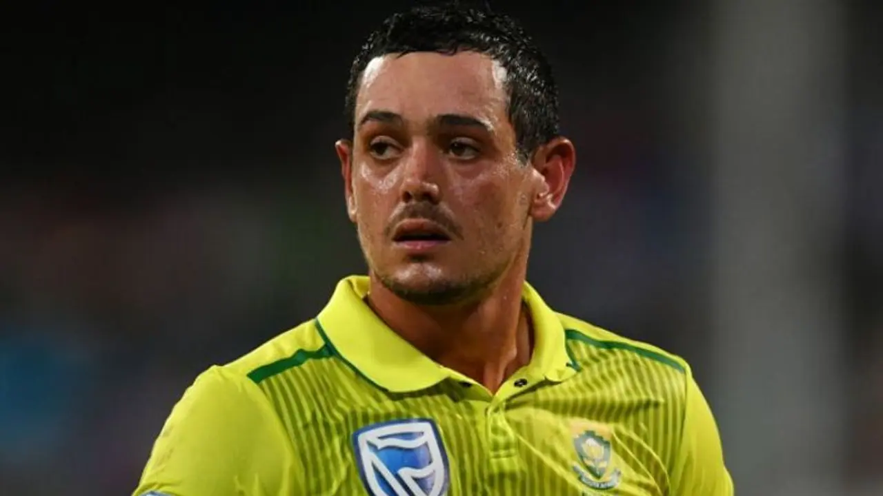 ടി20 ലോകകപ്പ്: ക്വിന്റണ് ഡി കോക്ക് പിന്മാറിയത് മുട്ടിലിരുന്ന് പ്രതിഷേധിക്കാന് മടിച്ച് സ്ഥിരീകരണം ടി20 ലോകകപ്പ്: ക്വിന്റണ് ഡി കോക്ക് പിന്മാറിയത് മുട്ടിലിരുന്ന് പ്രതിഷേധിക്കാന് മടിച്ച് സ്ഥിരീകരണം