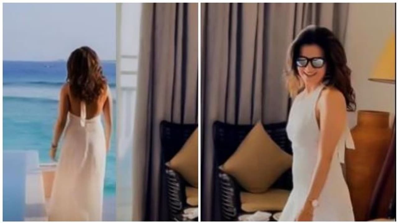 பாலாடை மேனியை பளீச்சென காட்டும் வெந்நிற உடையில்... மாலத்தீவில் என்ஜாய் செய்யும் தொகுப்பாளினி டி.டி வீடியோ! பாலாடை மேனியை பளீச்சென காட்டும் வெந்நிற உடையில்... மாலத்தீவில் என்ஜாய் செய்யும் தொகுப்பாளினி டி.டி வீடியோ!