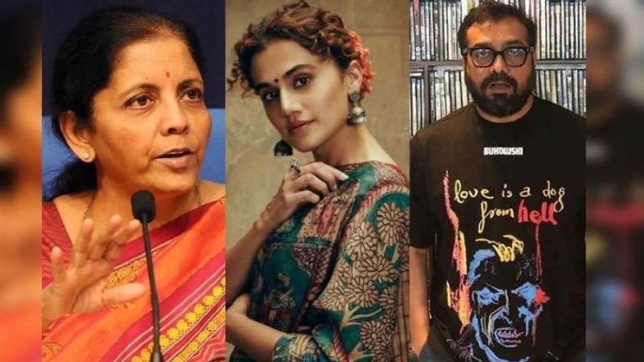 తాప్సీ, అనురాగ్ ల‌పై దాడులుకొత్త కాదు.. ఇప్పుడు ఇష్యూ చేస్తున్నారుః కేంద్రమంత్రి నిర్మలా సీతారామన్‌