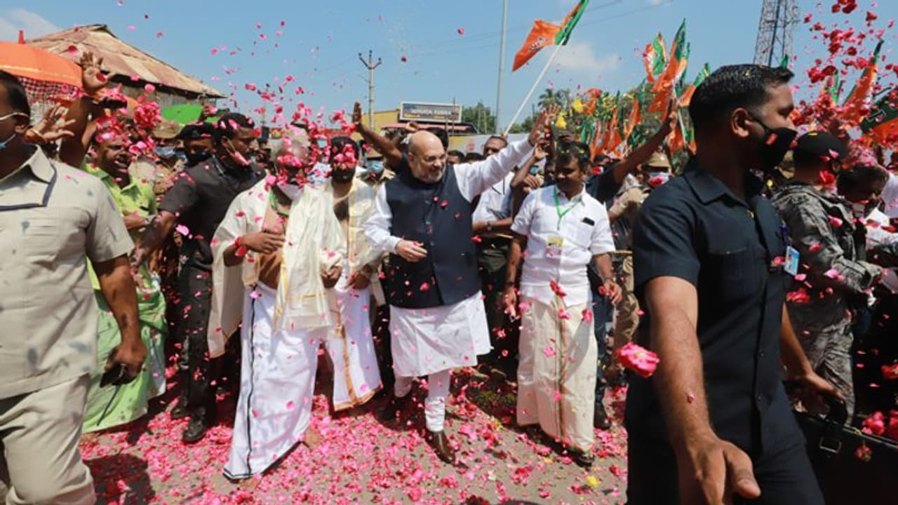 తమిళనాడులో బీజేపీ, అన్నాడిఎంకె కూటమిదే అధికారం: అమిత్ షా