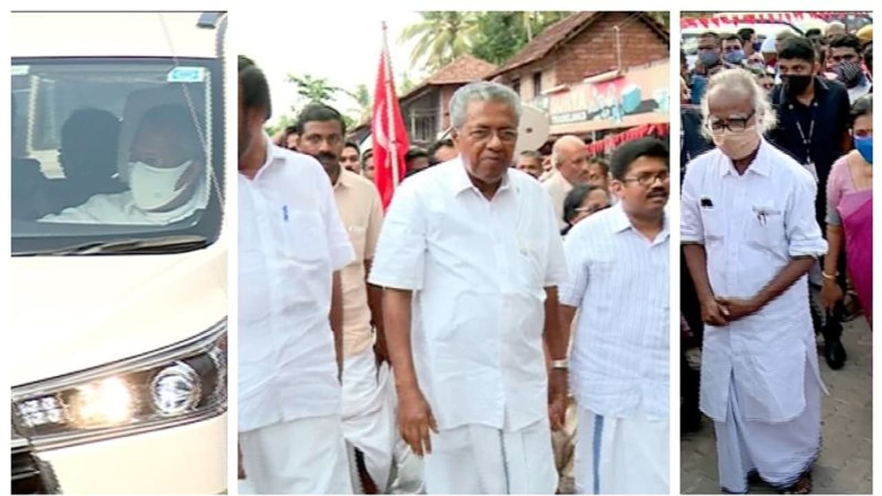പിണറായി വിജയന്‍ ധര്‍മ്മടത്ത്; മണ്ഡലത്തിലെ പ്രചാരണങ്ങള്‍ക്ക് തുടക്കമായി, ബൂത്തുതല പര്യടനം നാളെ മുതല്‍