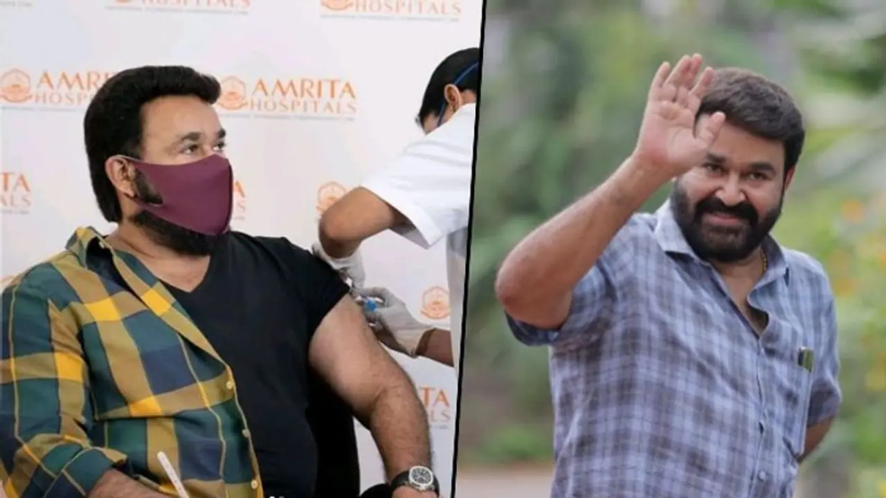 Mohanlal shares his experience after getting shot of Covid 19 vaccine Mohanlal shares his experience after getting shot of Covid 19 vaccine