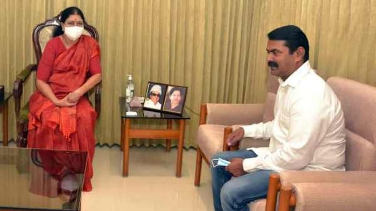 Seeman: ஜெயலலிதா மறைவுக்கு பிறகு அதிமுகவை காப்பாற்றியது சசிகலா தான்.. ஒரே போடு போட்ட சீமான்.! Seeman: ஜெயலலிதா மறைவுக்கு பிறகு அதிமுகவை காப்பாற்றியது சசிகலா தான்.. ஒரே போடு போட்ட சீமான்.!
