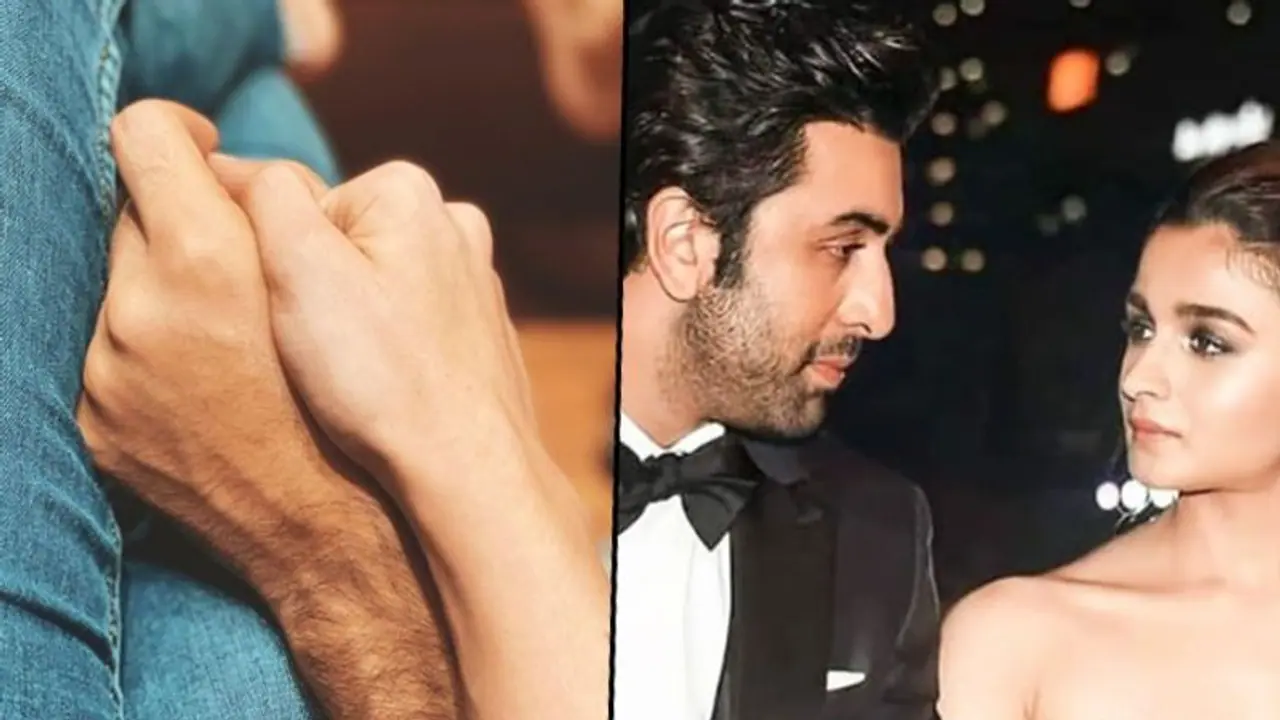 Alia Bhatt gets lovey dovey shares picture holding Ranbir Kapoor's hand Alia Bhatt gets lovey dovey shares picture holding Ranbir Kapoor's hand