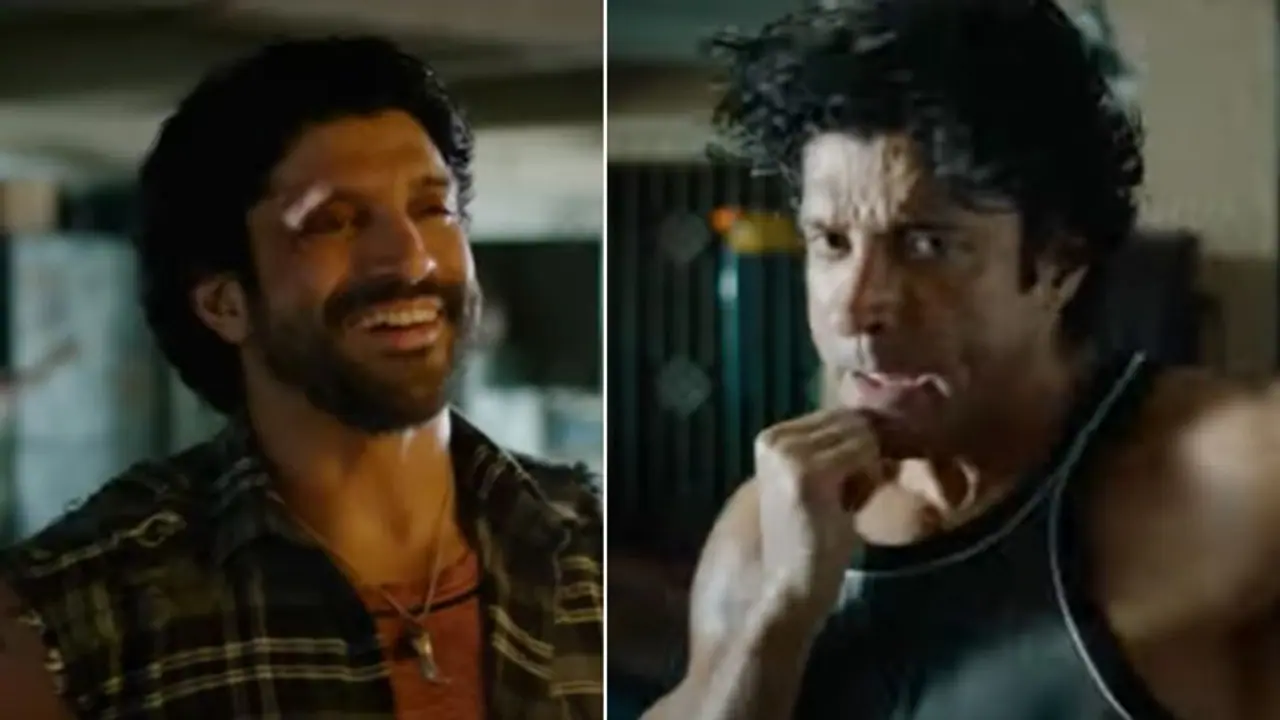 Farhan Akhtar trains like a tiger in Toofaan's BTS video; watch here Farhan Akhtar trains like a tiger in Toofaan's BTS video; watch here