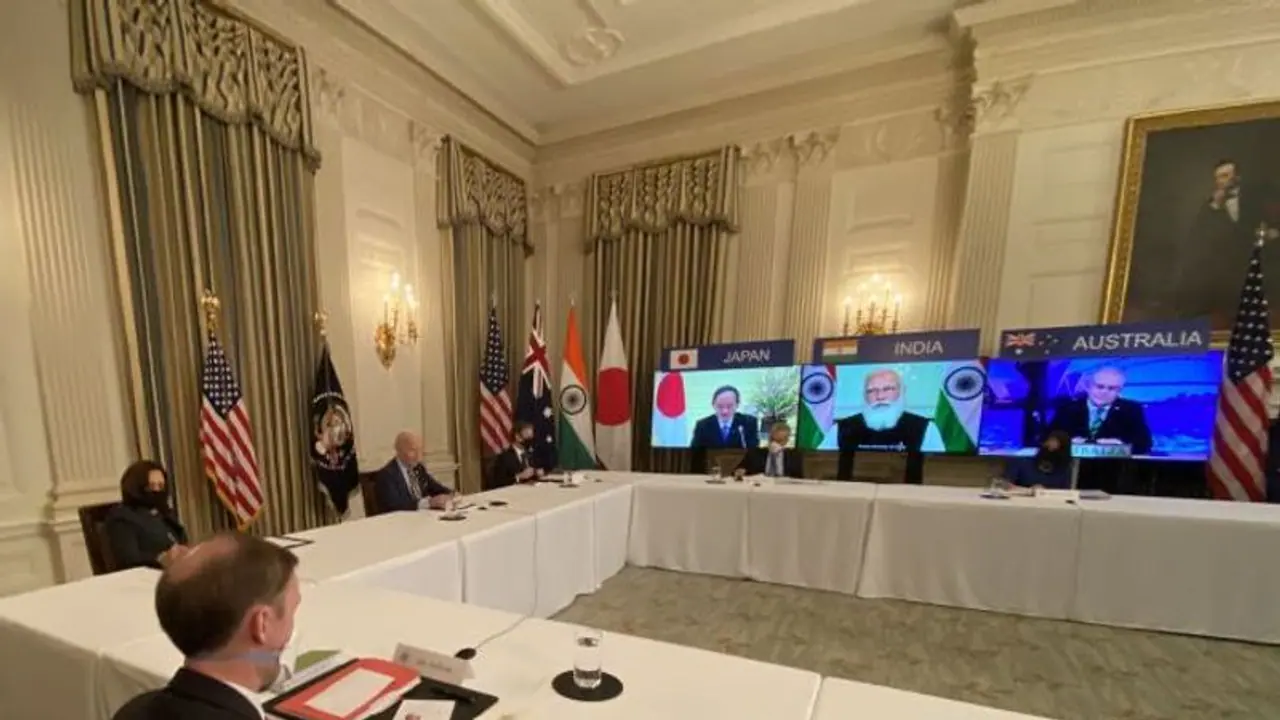 'Good to be among friends': First Quad summit calls for free, open and inclusive Indo Pacific 'Good to be among friends': First Quad summit calls for free, open and inclusive Indo Pacific