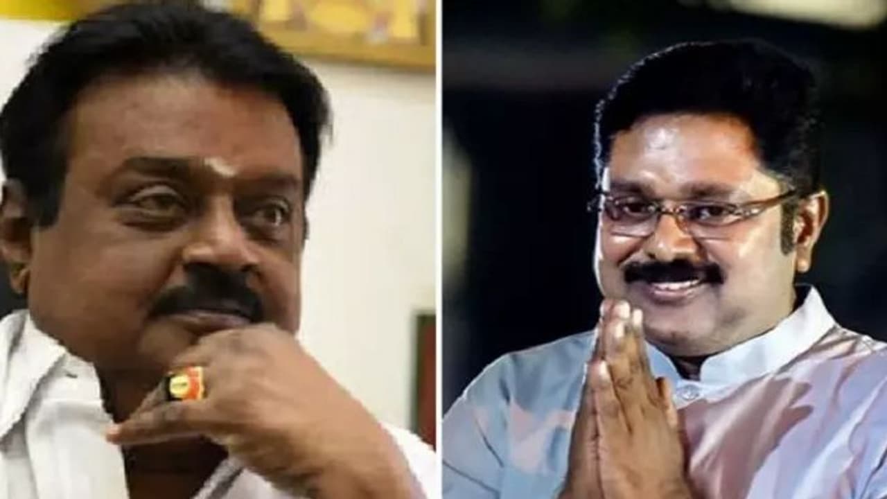 தேமுதிகவிற்கு இப்படி ஒரு தொண்டர் படையா? இறங்கி வந்த டிடிவி தினகரன்..! தேமுதிகவிற்கு இப்படி ஒரு தொண்டர் படையா? இறங்கி வந்த டிடிவி தினகரன்..!