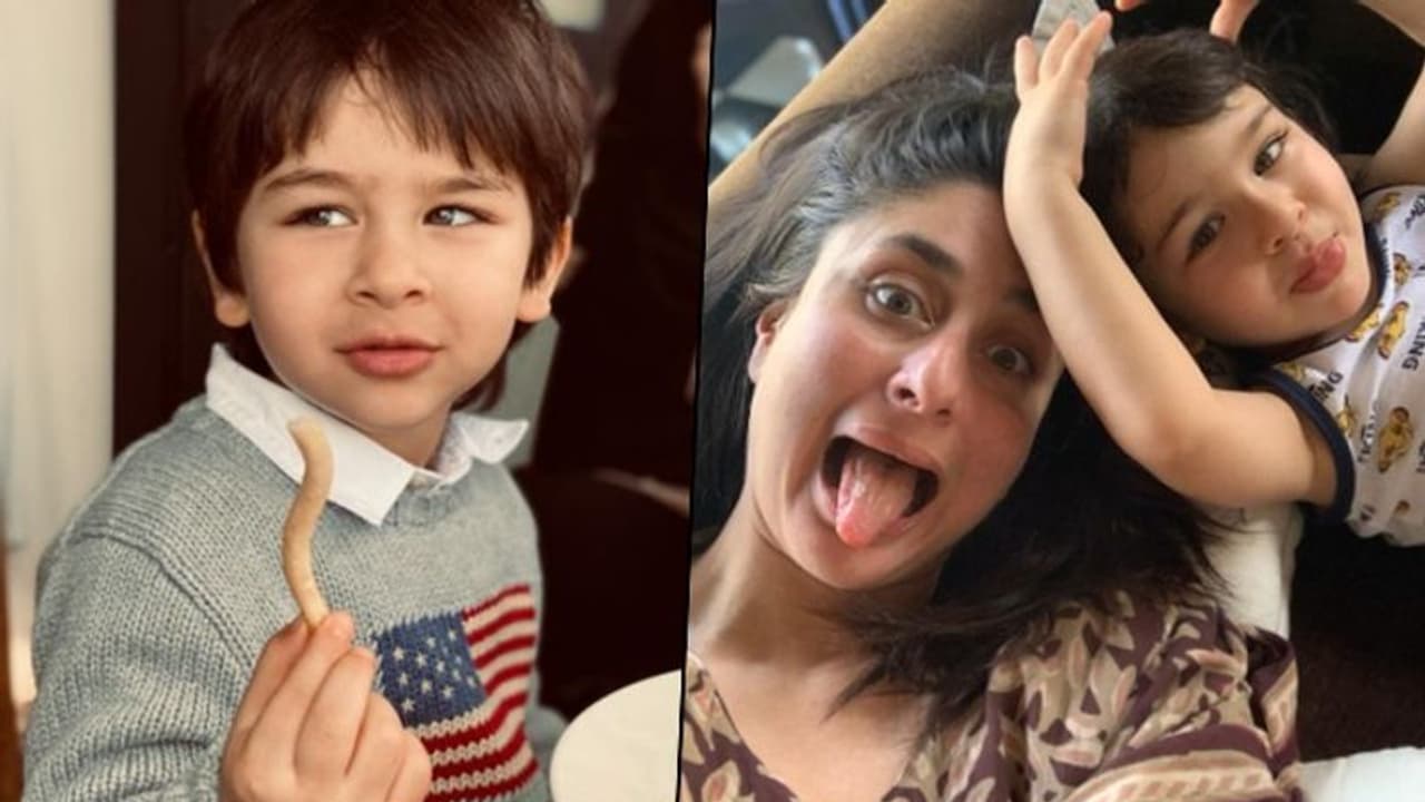 Kareena Kapoor's son Taimur Ali Khan turns chef; here's what he baked, Check post