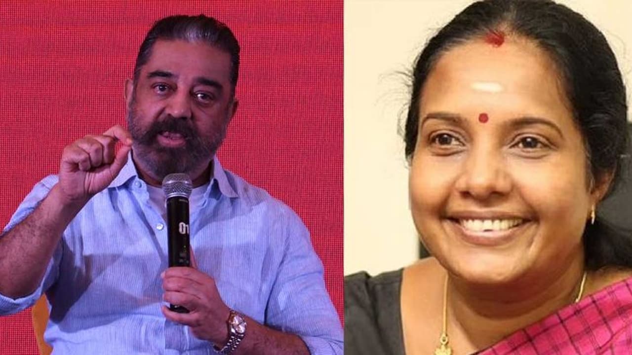 கோவை தெற்கு தொகுதியில் தூக்கத்தைக் கெடுத்த கமல்ஹாசன்..? கமல் மீது வானதி சீனிவாசன் அட்டாக்..! கோவை தெற்கு தொகுதியில் தூக்கத்தைக் கெடுத்த கமல்ஹாசன்..? கமல் மீது வானதி சீனிவாசன் அட்டாக்..!