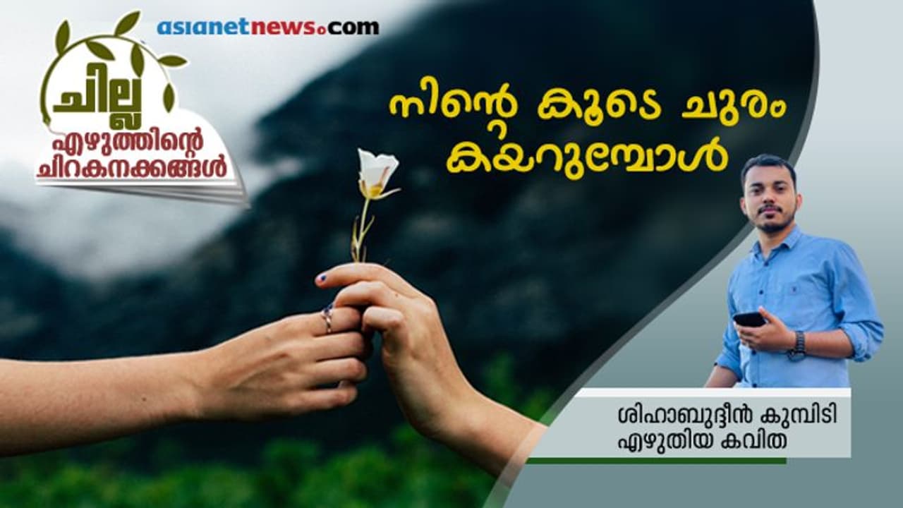 നിന്റെ കൂടെ ചുരം കയറുമ്പോള്‍, ശിഹാബുദ്ദീന്‍ കുമ്പിടി എഴുതിയ കവിത