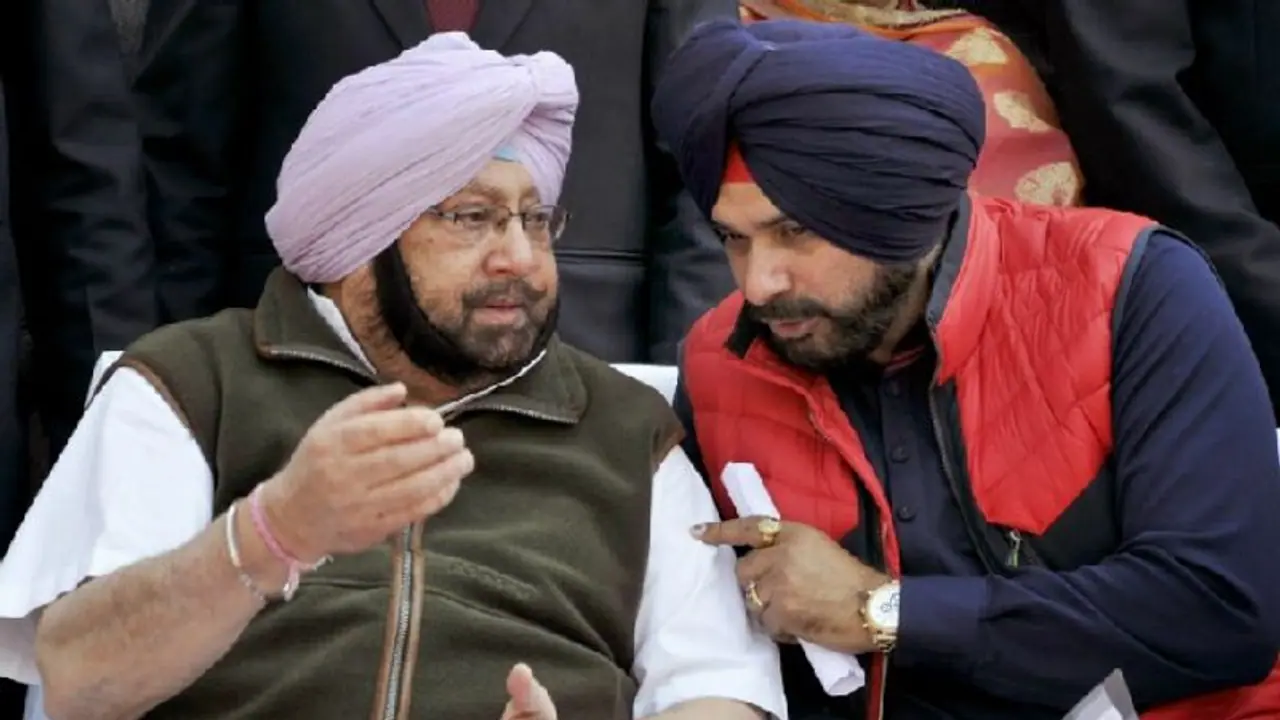 Navjot Singh Sidhu's prompt "BJP Loyal" jibe as Amarinder Singh floats new party Navjot Singh Sidhu's prompt "BJP Loyal" jibe as Amarinder Singh floats new party