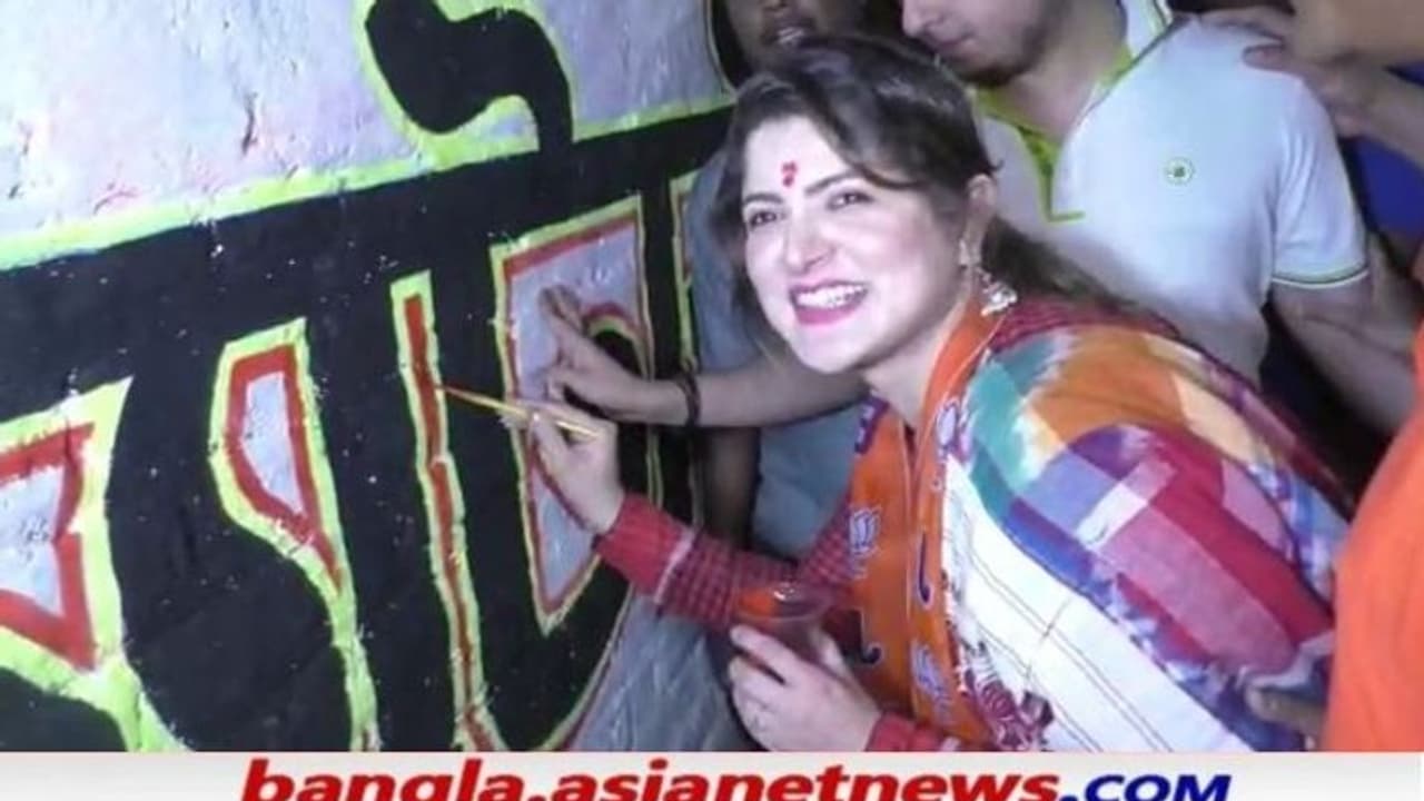 একদা বাম দুর্গ, তৃণমূলের ঘাঁটি বেহালা পশ্চিম কেন্দ্রে বিজেপির তুরুপের তাস অভিনেত্রী শ্রাবন্তী