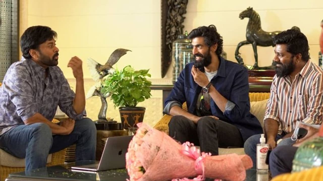 `విరాటపర్వం` చూస్తుంటే టి.కృష్ణగారు గుర్తొచ్చారుః చిరు ప్రశంస.. `ఆచార్య` స్టోరీ లీక్‌