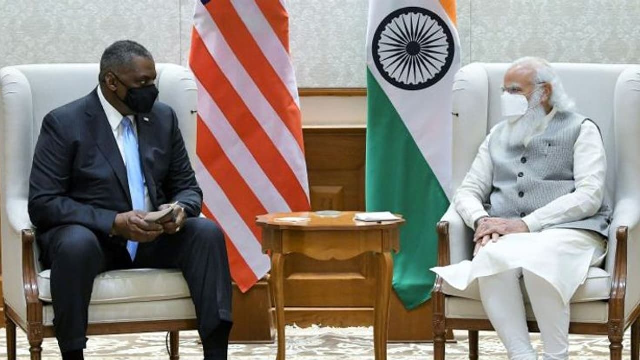 ಭಾರತ ಪ್ರವಾಸದಲ್ಲಿ ಅಮೆರಿಕ ರಕ್ಷಣಾ ಕಾರ್ಯದರ್ಶಿ; ಮೋದಿ ಜೊತೆ ಮಾತುಕತೆ! ಭಾರತ ಪ್ರವಾಸದಲ್ಲಿ ಅಮೆರಿಕ ರಕ್ಷಣಾ ಕಾರ್ಯದರ್ಶಿ; ಮೋದಿ ಜೊತೆ ಮಾತುಕತೆ!