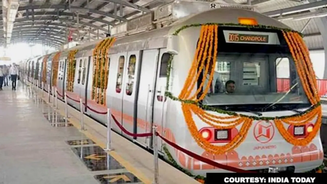 Jaipur Metro to rent its coaches in order to earn some extra revenue Jaipur Metro to rent its coaches in order to earn some extra revenue