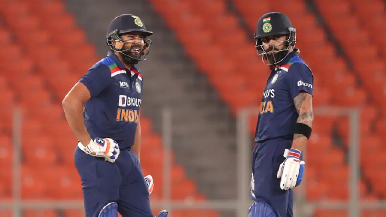 বিরাটের ব্য়াটে রানের খরা থেকে তার সঙ্গে সম্পর্ক, অবশেষে মুখ খুললেন রোহিত শর্মা বিরাটের ব্য়াটে রানের খরা থেকে তার সঙ্গে সম্পর্ক, অবশেষে মুখ খুললেন রোহিত শর্মা