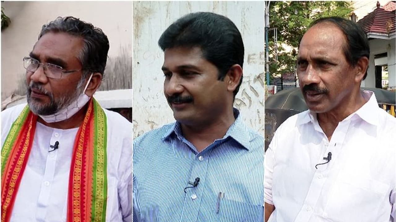 തൃപ്പൂണിത്തുറയിൽ ശബരിമല ചർച്ചയാക്കി കോൺഗ്രസും ബിജെപിയും ; ഹിന്ദുവോട്ടുകൾ ലക്ഷ്യംവെച്ചുളള നാടകമെന്ന് ഇടത്പക്ഷം