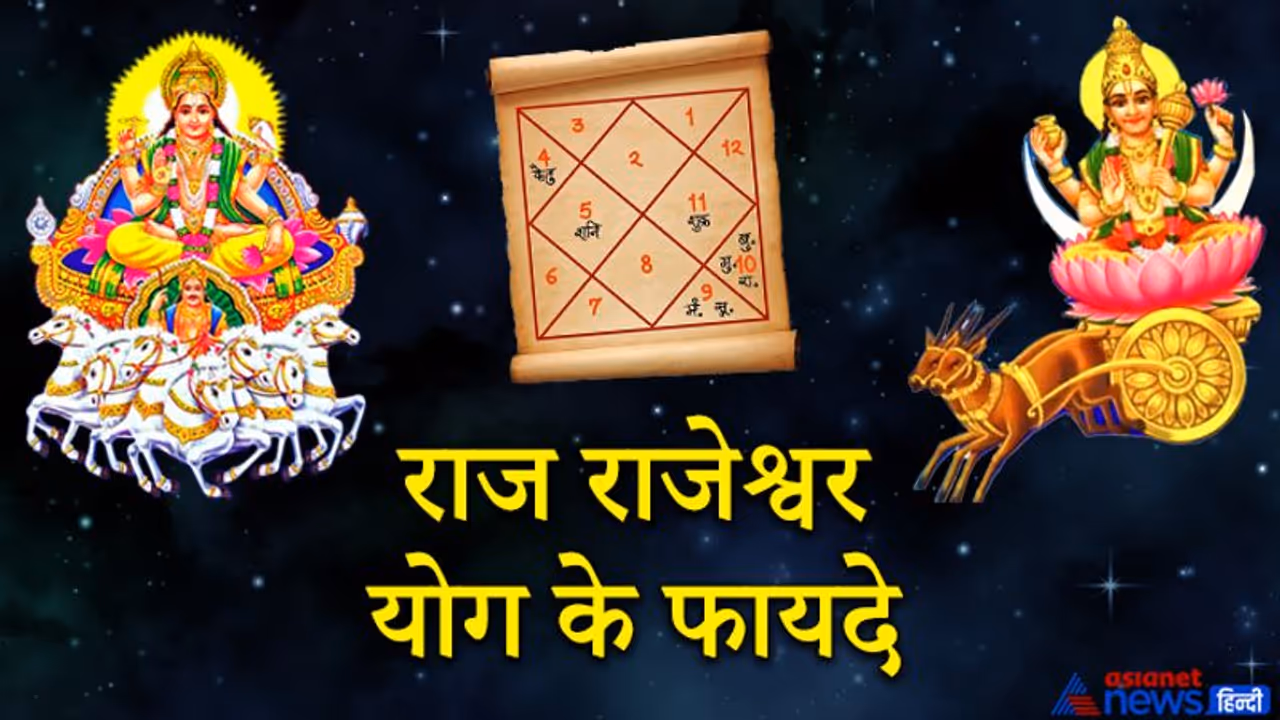 कुंडली में सूर्य और चंद्रमा की विशेष स्थिति से बनता है राज राजेश्वर योग, देता है ये शुभ फल कुंडली में सूर्य और चंद्रमा की विशेष स्थिति से बनता है राज राजेश्वर योग, देता है ये शुभ फल