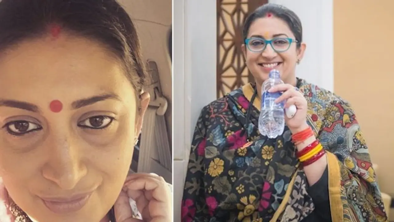 Smriti Irani's happy Sunday quote on Instagram goes viral among netizens: See post here