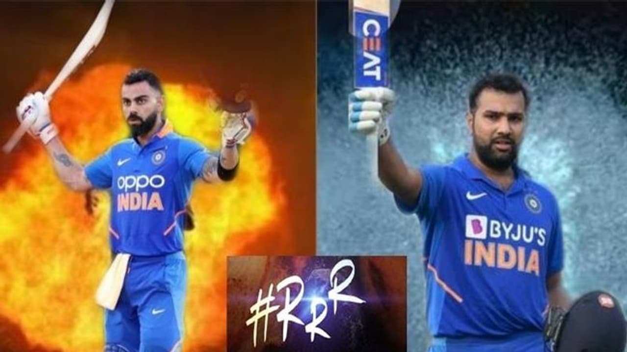 ఆ ఇన్నింగ్స్ తో ఆర్ ఆర్ ఆర్ హీరోలైన రోహిత్ కోహ్లీ! ఆ ఇన్నింగ్స్ తో ఆర్ ఆర్ ఆర్ హీరోలైన రోహిత్ కోహ్లీ!