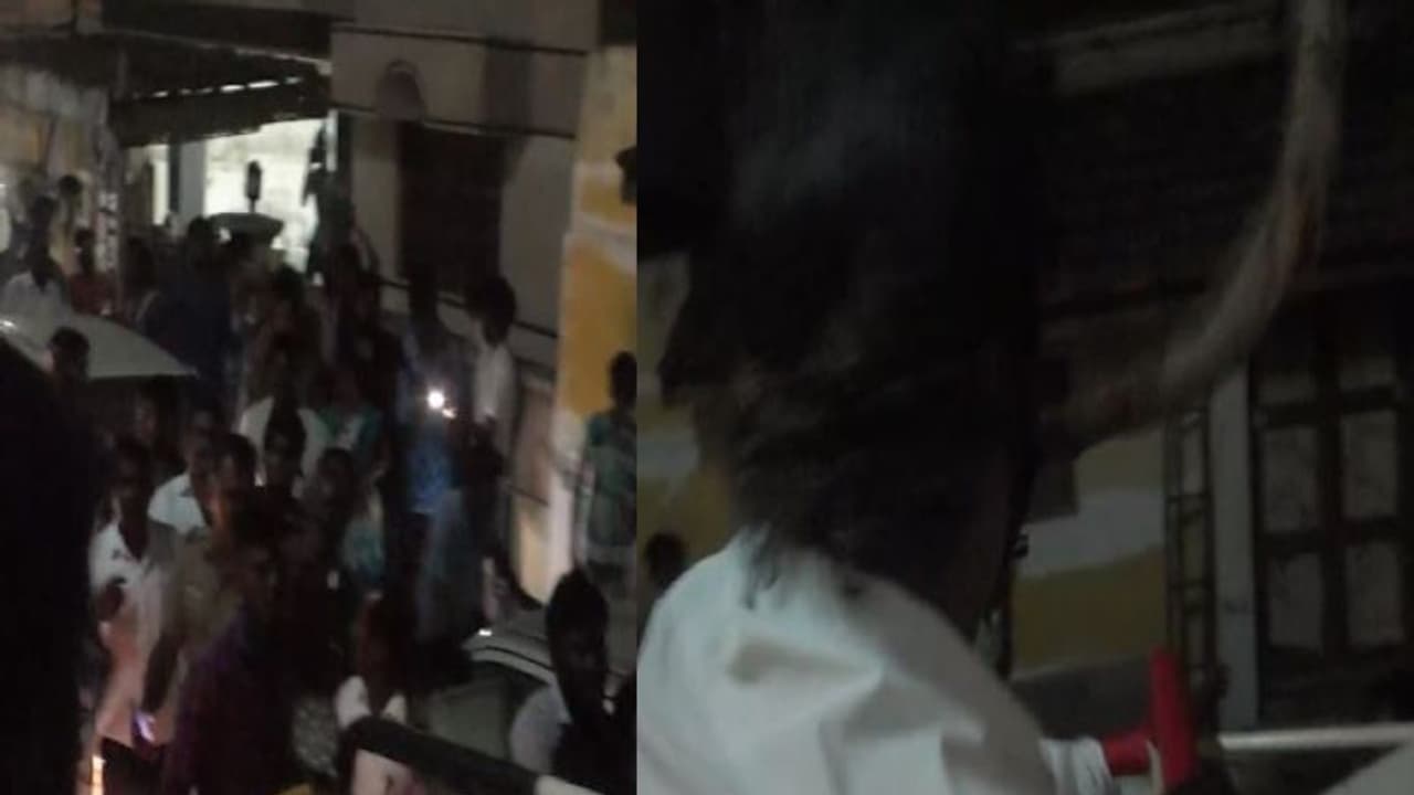 தோல்வி பயத்தில் குண்டர்களை ஏவி தேர்தலை தடுத்து நிறுத்த சதி செய்யும் திமுக செந்தில் பாலாஜி.! தாக்குதல் வீடியோ