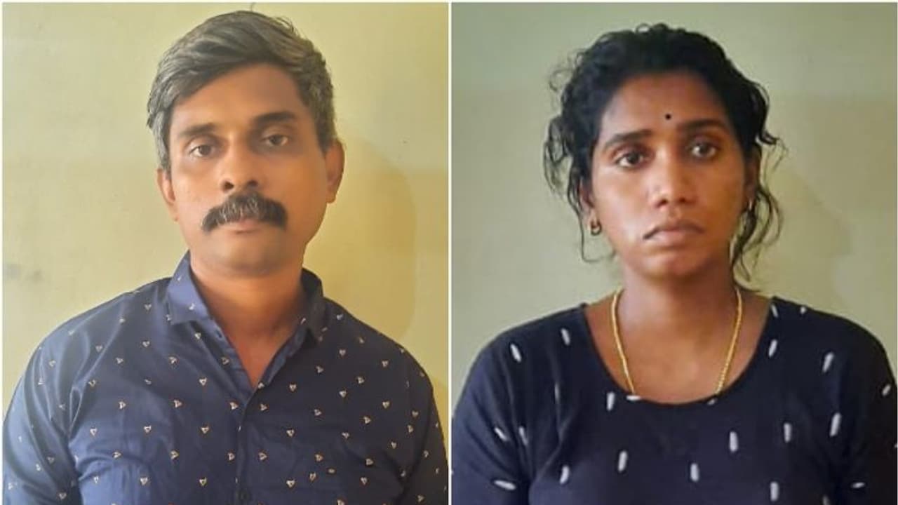 യുവാവിന് ലഹരിപാനീയം നൽകി മയക്കി സ്വർണ്ണാഭരണങ്ങളും പണവും അപഹരിച്ച കേസിലെ ദമ്പതികൾ പിടിയിൽ യുവാവിന് ലഹരിപാനീയം നൽകി മയക്കി സ്വർണ്ണാഭരണങ്ങളും പണവും അപഹരിച്ച കേസിലെ ദമ്പതികൾ പിടിയിൽ