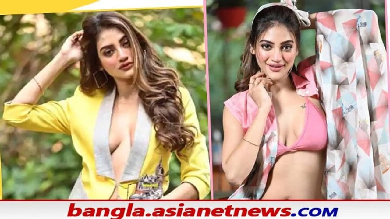 সুডৌল স্তনযুগল ঢাকা ব্রা লেটে, খোলা বুকের 'Victory' ট্যাটুতে ব্যাকলেসে শরীরী মোচড় নুসরতের সুডৌল স্তনযুগল ঢাকা ব্রা লেটে, খোলা বুকের 'Victory' ট্যাটুতে ব্যাকলেসে শরীরী মোচড় নুসরতের