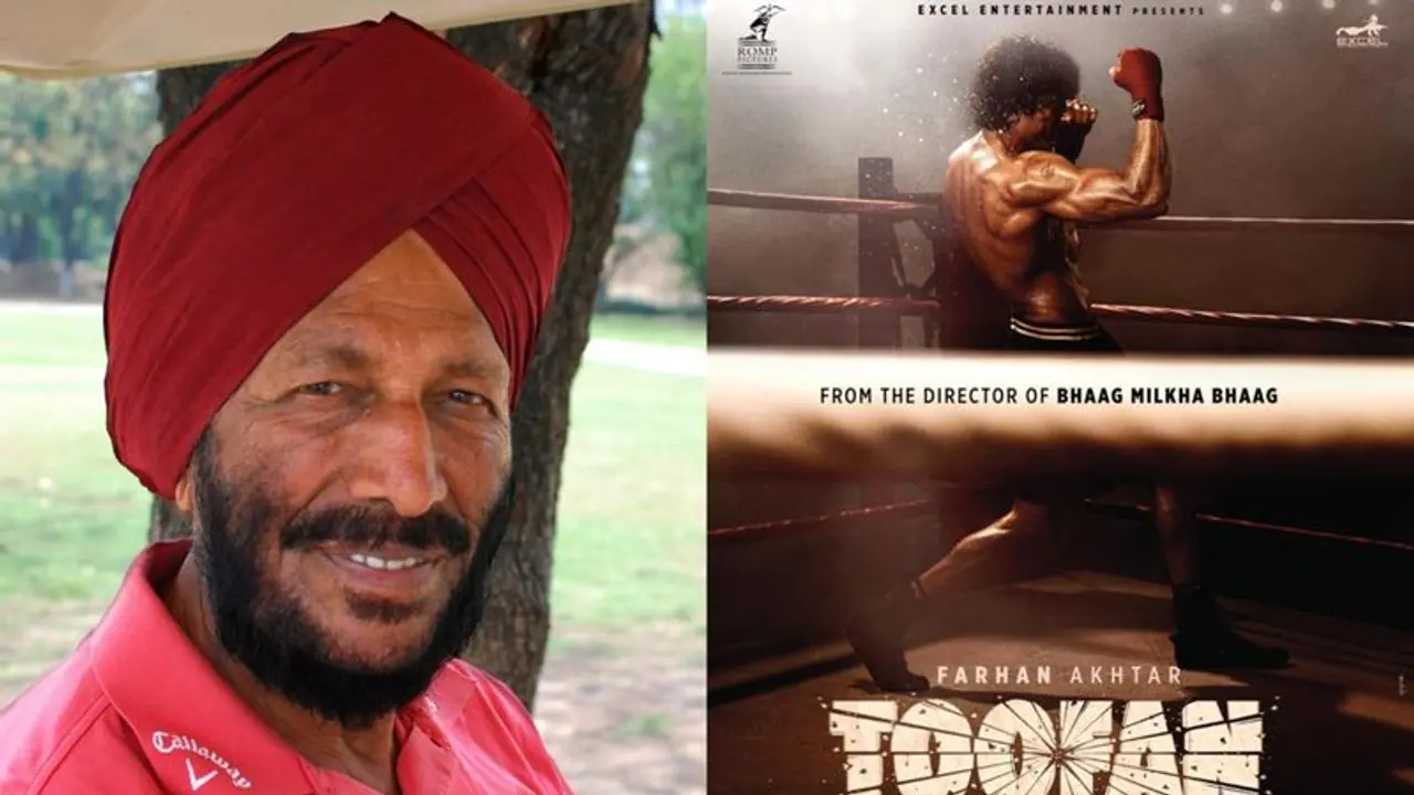 Milkha Singh hails Farhan Akhtar for his tough physique in 'Toofan' Milkha Singh hails Farhan Akhtar for his tough physique in 'Toofan'