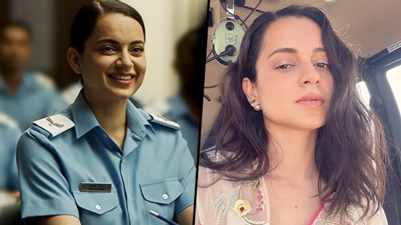 Kangana Ranaut's latest look from her upcoming film 'Tejas' unveiled Kangana Ranaut's latest look from her upcoming film 'Tejas' unveiled