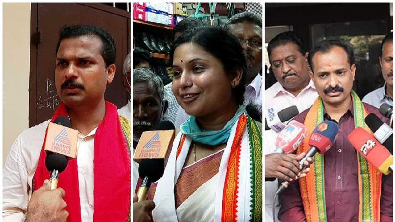 'വട്ടിയൂർക്കാവിൽ കോൺഗ്രസ് ബിജെപിക്ക് വോട്ടുമറിക്കുന്നുവെന്ന് വികെ പ്രശാന്ത്, തള്ളി യുഡിഎഫും ബിജെപിയും 'വട്ടിയൂർക്കാവിൽ കോൺഗ്രസ് ബിജെപിക്ക് വോട്ടുമറിക്കുന്നുവെന്ന് വികെ പ്രശാന്ത്, തള്ളി യുഡിഎഫും ബിജെപിയും