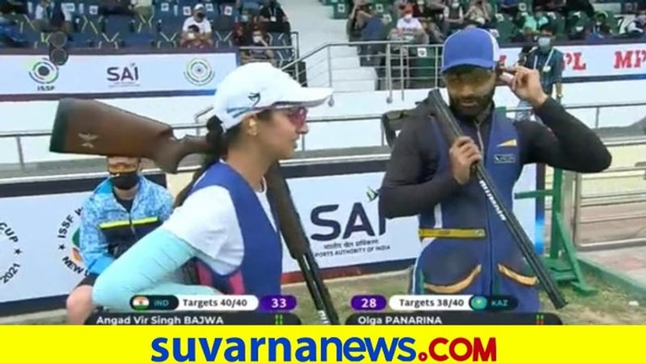 ಶೂಟಿಂಗ್‌ ವಿಶ್ವಕಪ್‌: ಗನೀಮತ್‌ ಅಂಗದ್‌ ಜೋಡಿಗೆ ಚಿನ್ನದ ಪದಕ
