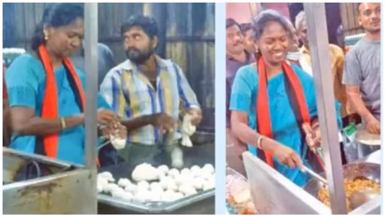 நேற்று ப்ரைடு ரைஸ்... இன்னைக்கு பணியாரம்... திமுக பெண் வேட்பாளரின் அடேங்கப்பா யுக்தி..! நேற்று ப்ரைடு ரைஸ்... இன்னைக்கு பணியாரம்... திமுக பெண் வேட்பாளரின் அடேங்கப்பா யுக்தி..!