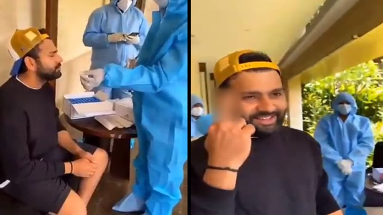 जब इस खिलाड़ी ने रोहित शर्मा से पूछा कैसे हो भइया, तो उन्होंने किया गंदा इशारा जब इस खिलाड़ी ने रोहित शर्मा से पूछा कैसे हो भइया, तो उन्होंने किया गंदा इशारा