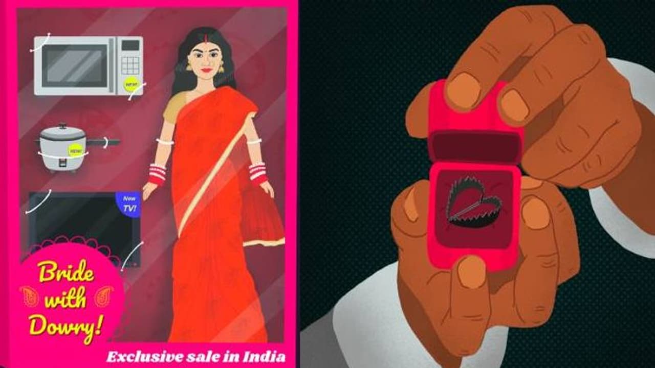 വിവാഹജീവിതത്തിൽ സ്ത്രീകൾ അനുഭവിക്കുന്നത്, ചിത്രപ്രദർശനം നടത്തി കലാകാരി വിവാഹജീവിതത്തിൽ സ്ത്രീകൾ അനുഭവിക്കുന്നത്, ചിത്രപ്രദർശനം നടത്തി കലാകാരി