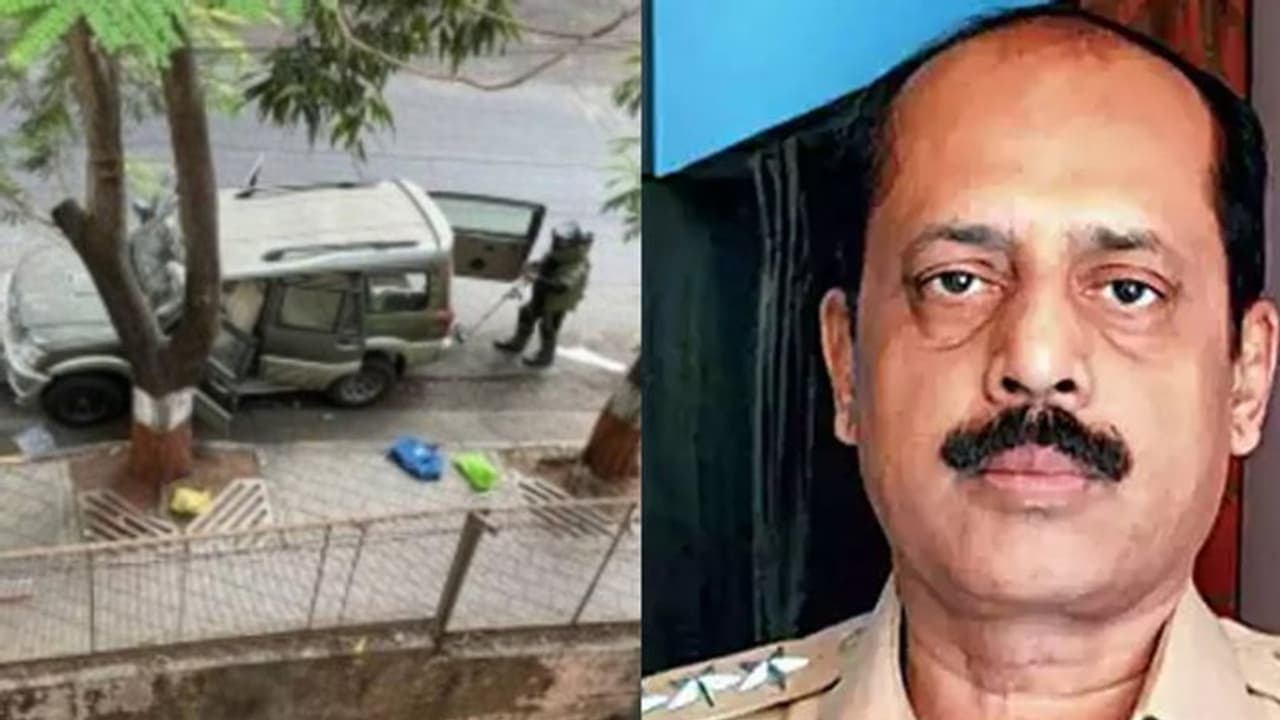 Mumbai: NIA files chargesheet against Sachin Waze and others in Antilia bomb scare Manuskh Hiran murder case Mumbai: NIA files chargesheet against Sachin Waze and others in Antilia bomb scare Manuskh Hiran murder case