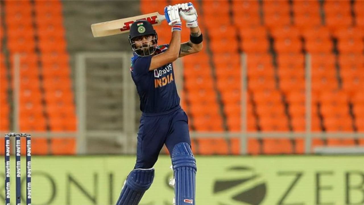 IPL 2021: RCB's Virat Kohli smashes chair following dismissal against SRH, gets reprimanded IPL 2021: RCB's Virat Kohli smashes chair following dismissal against SRH, gets reprimanded