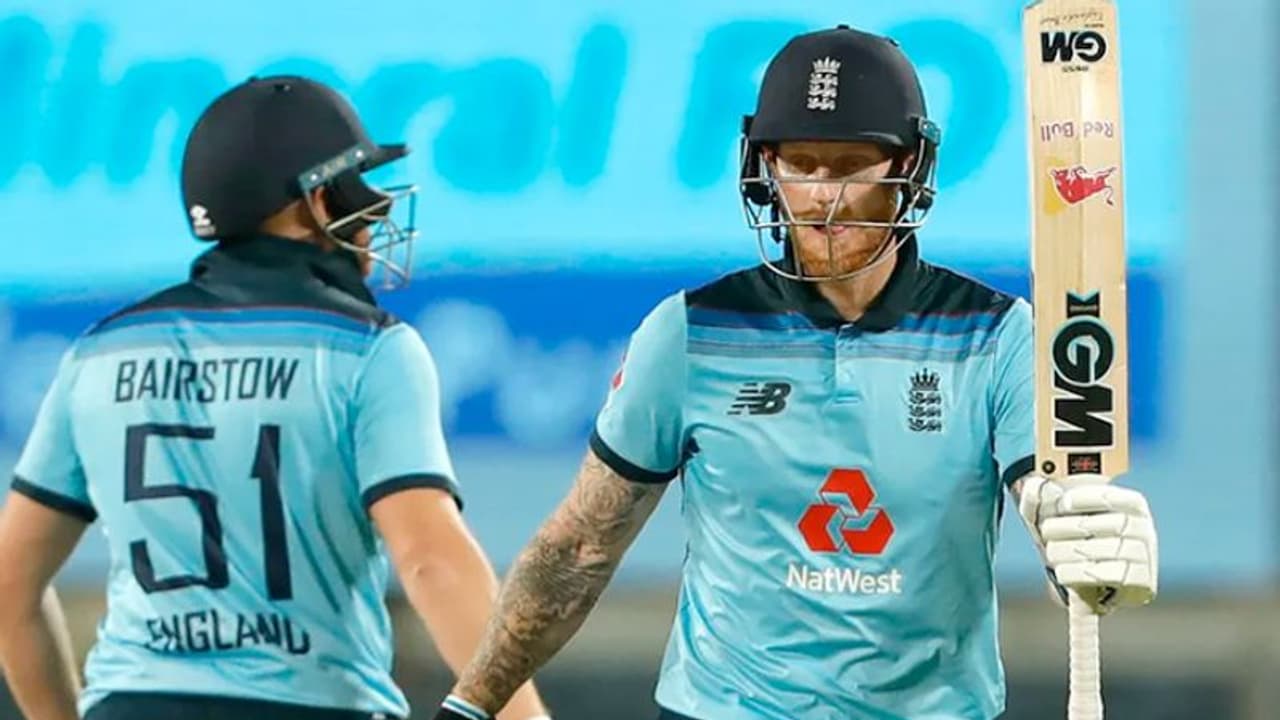 பென் ஸ்டோக்ஸ், பேர்ஸ்டோவின் அதிரடியால் இந்தியா நிர்ணயித்த கடின இலக்கை அசால்ட்டா அடித்து இங்கிலாந்து வெற்றி பென் ஸ்டோக்ஸ், பேர்ஸ்டோவின் அதிரடியால் இந்தியா நிர்ணயித்த கடின இலக்கை அசால்ட்டா அடித்து இங்கிலாந்து வெற்றி