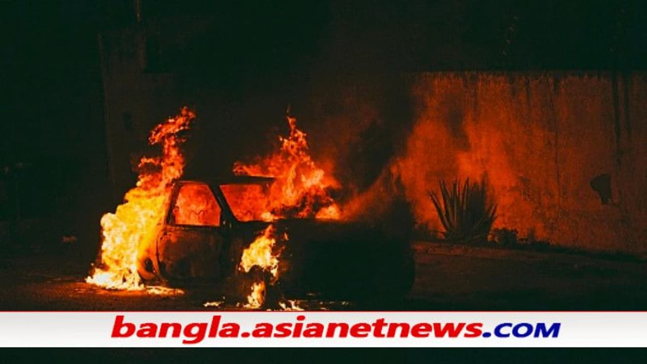 কমিশনের গাড়িতে আগুন লাগার ঘটনায় উঠে এল নয়া তথ্য, কী বলছে পুলিশ