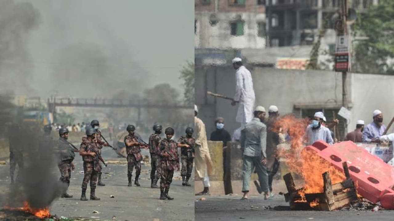 মোদীর সফর শেষেই রণক্ষেত্র বাংলাদেশ, কট্টর মৌলবাদীদের তাণ্ডব মন্দিরে