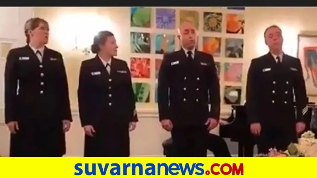 ಅಮೆರಿಕ ನೌಕಾಸೇನಾ ಅಧಿಕಾರಿಗಳ ಬಾಯಲ್ಲಿ ಭಾರತದ 'ಸ್ವದೇಶ್' ಹಾಡು!