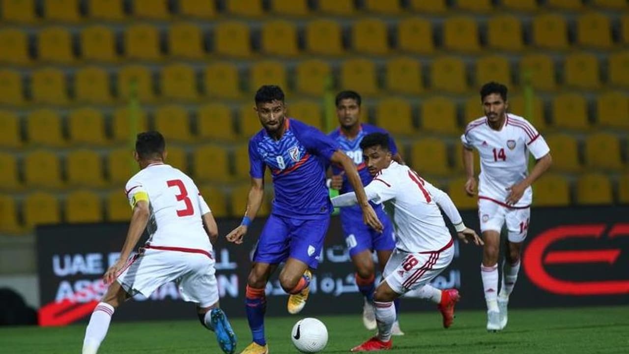 ഗോളില് 'ആറാടി' യുഎഇ; ഇന്ത്യ തരിപ്പണം ഗോളില് 'ആറാടി' യുഎഇ; ഇന്ത്യ തരിപ്പണം