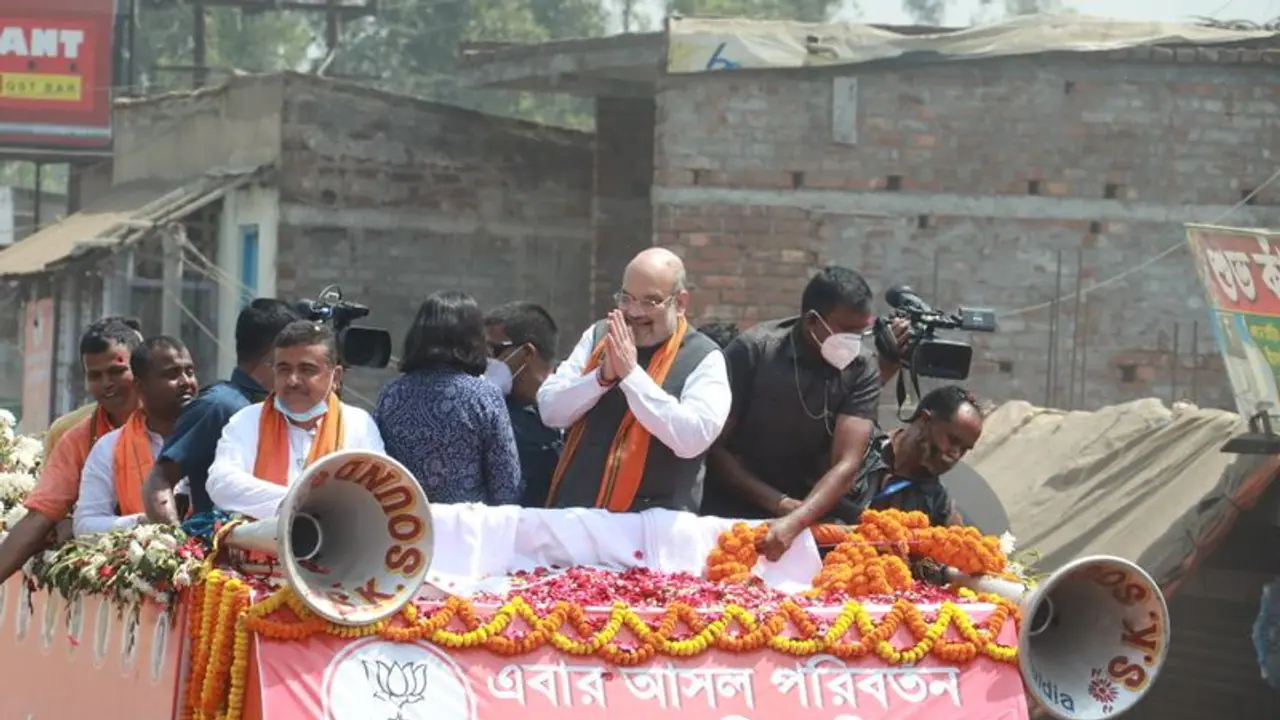 Mamata's defeat imminent to bring change in West Bengal: Amit Shah in Nandigram Mamata's defeat imminent to bring change in West Bengal: Amit Shah in Nandigram