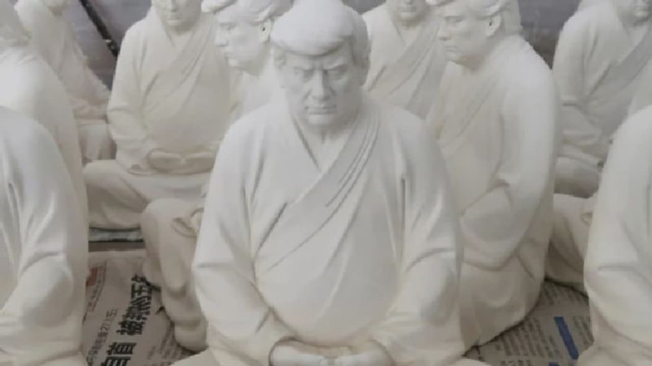 ബുദ്ധിസ്റ്റ് 'ട്രംപ്'; തമാശയ്ക്ക് തയ്യാറാക്കിയ പ്രതിമകള്‍ക്ക് ഇന്ന് 'ഡിമാന്‍ഡ്'