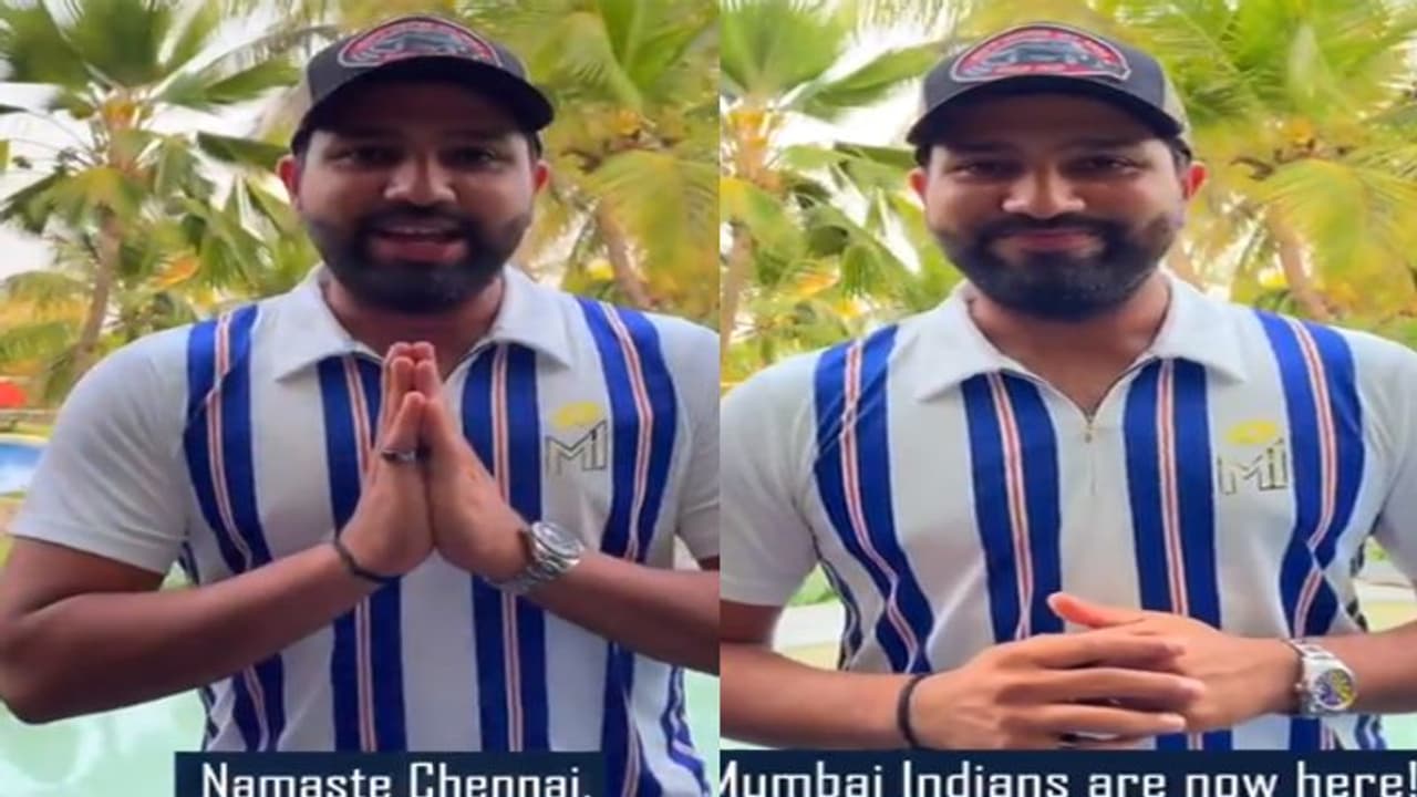 வணக்கம் சென்னை.. சிங்கார சென்னையில் MI வீரர்கள்..! தமிழ் ரசிகர்களை கவர தமிழில் வீடியோ வெளியிட்டு வியூகம்