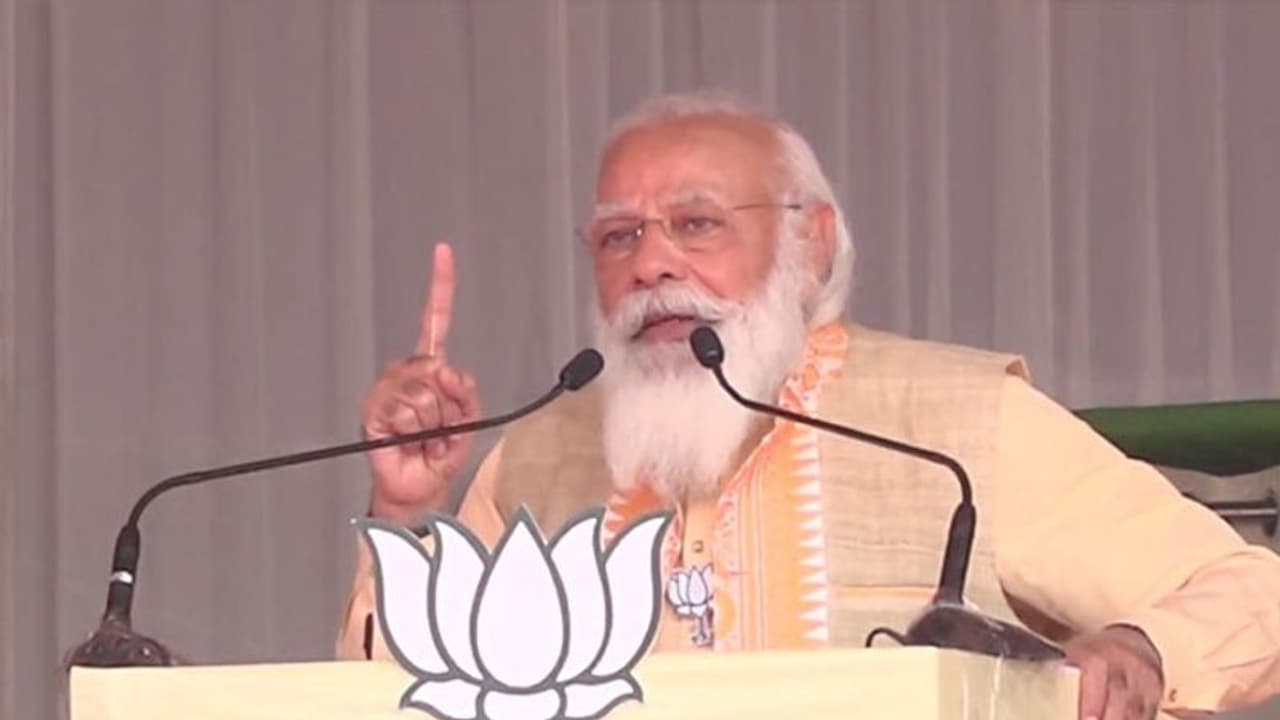 People of Bengal have decided, Didi must go: PM Modi exudes confidence in Uluberia rally People of Bengal have decided, Didi must go: PM Modi exudes confidence in Uluberia rally
